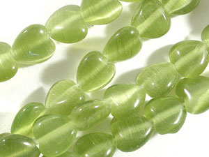 心型貓眼珠-24橄綠