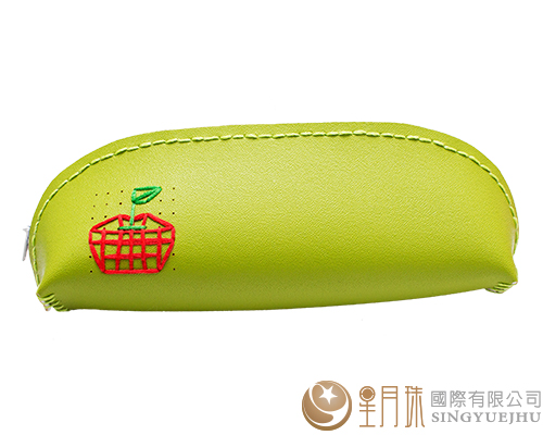 DIY手縫刺繡筆袋-綠(B0010)