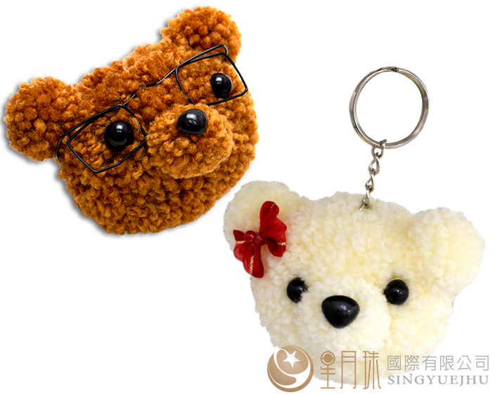 DIY捲捲毛線熊(C0018)