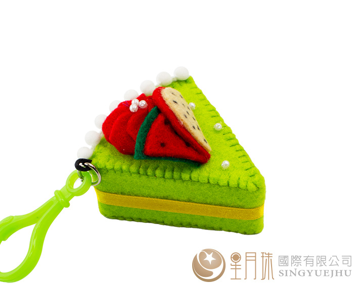 DIY切片蛋糕吊飾-1入(D0062)