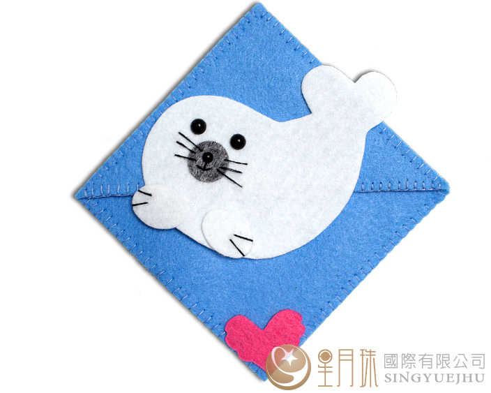 可愛書籤材料包-藍(D0049)