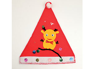 DIY不織布聖誕帽-麋鹿(D0053)