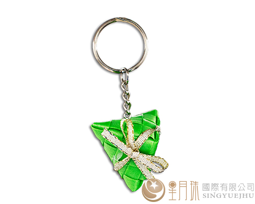 DIY迷你包粽鎖圈-綠(E0015)