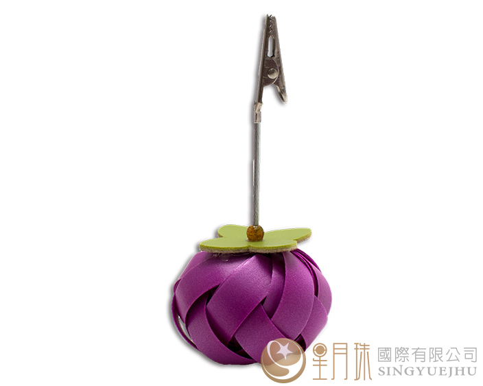 柿柿如意MEMO夾-桃紫(E0022) 