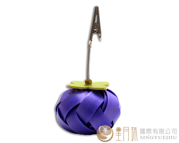 柿柿如意MEMO夾-紫(E0022) 