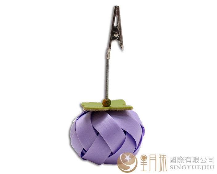 柿柿如意MEMO夾-淺紫(E0022) 