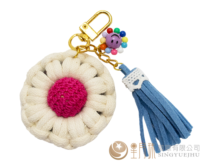 小雛菊材料包-1入 桃紅+藍(H0017)