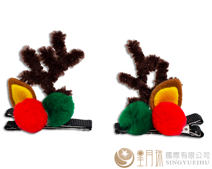 麋鹿髮夾材料包-2入(J008)