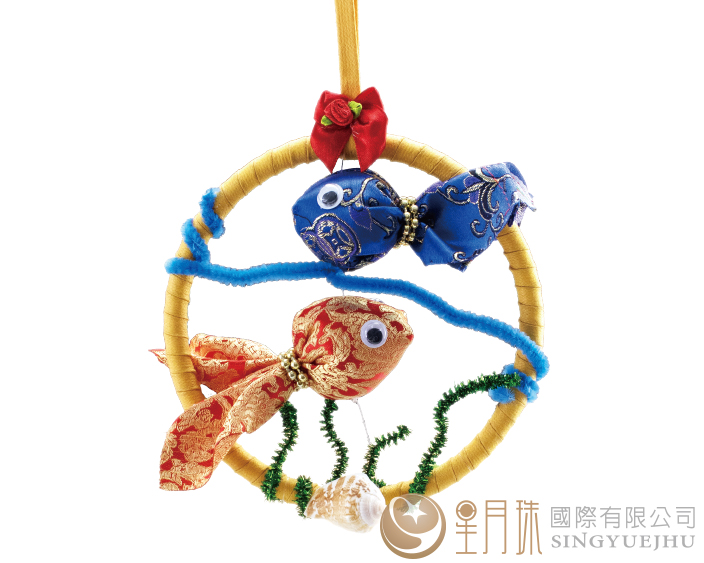 DIY年年有魚掛飾材料包(Z0016)