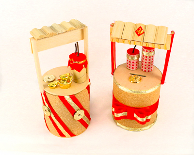 DIY木製存錢筒材料包-1入(售完為止~不挑款)(Z0012