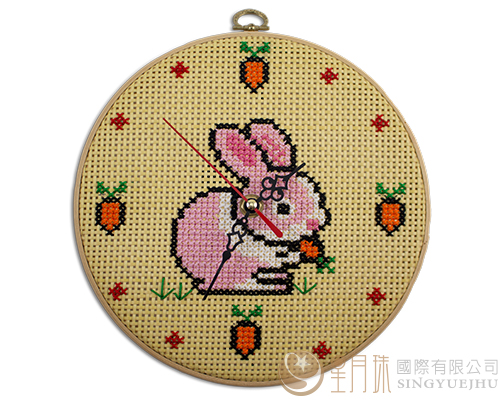 創意十字繡材料包-E款-兔子(K002)